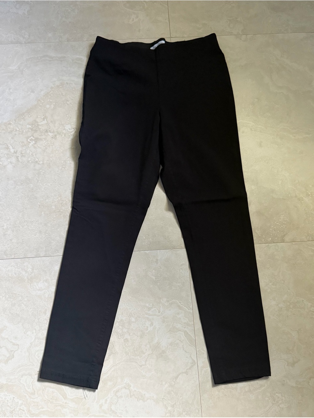 Calvin Klein Black Dress Pants Straight Fit Size 8 Stretchy